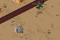 Desert Strike Advance screenshot 3 for GameBoy Advance